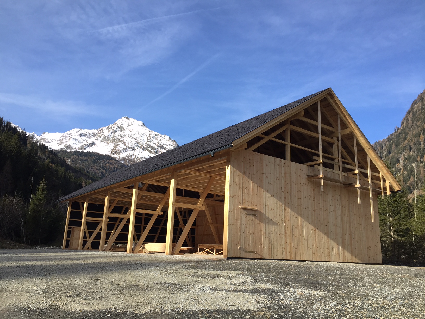 Remise für den Bauhof